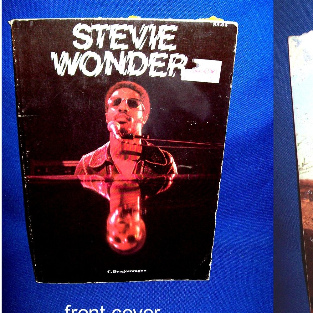 Vintage Biography STEVIE WONDER  BY C. DRAGONWAGON - 1977